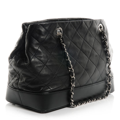 Chanel Leather VIP Medium Shopping Tote Black 3 of 8