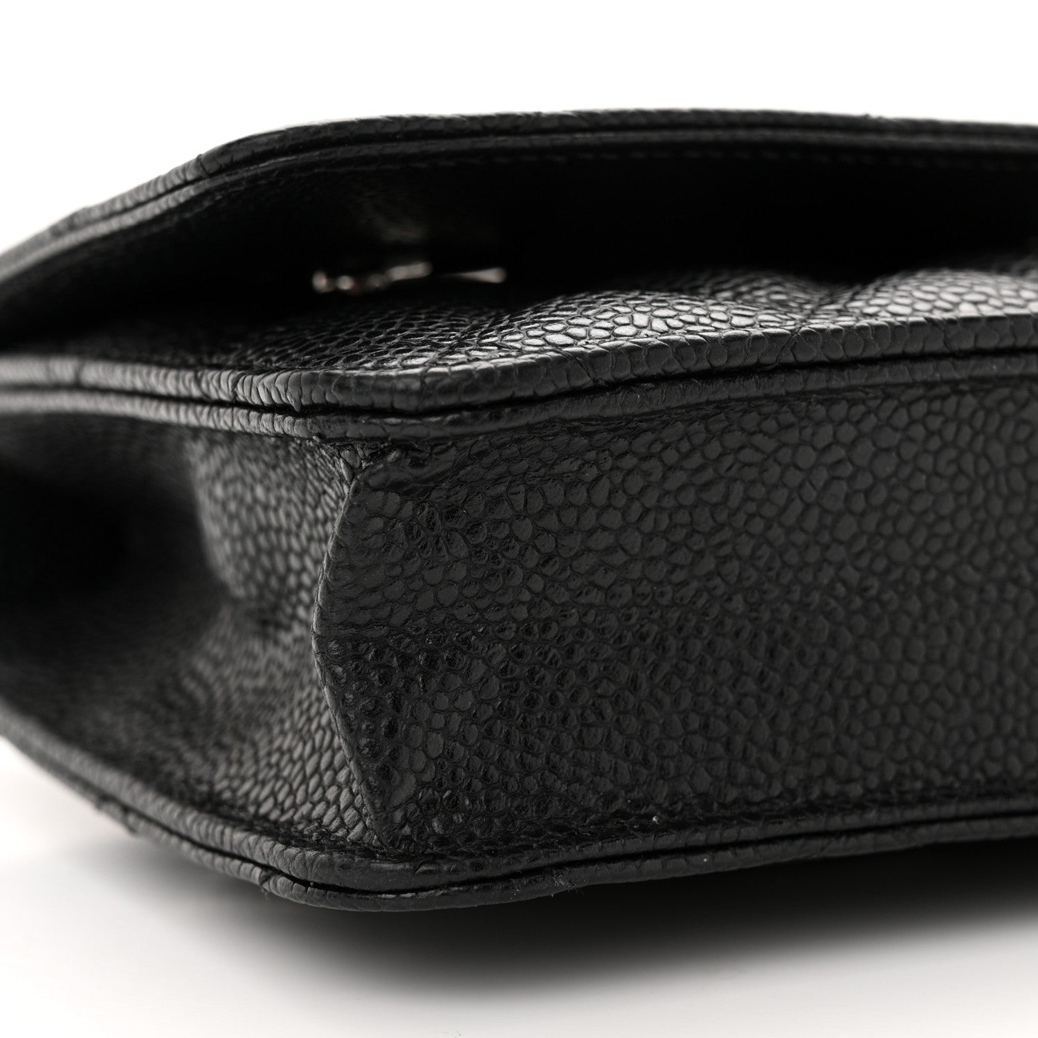 Chanel Caviar Quilted Wallet on Chain WOC Black 10 of 11