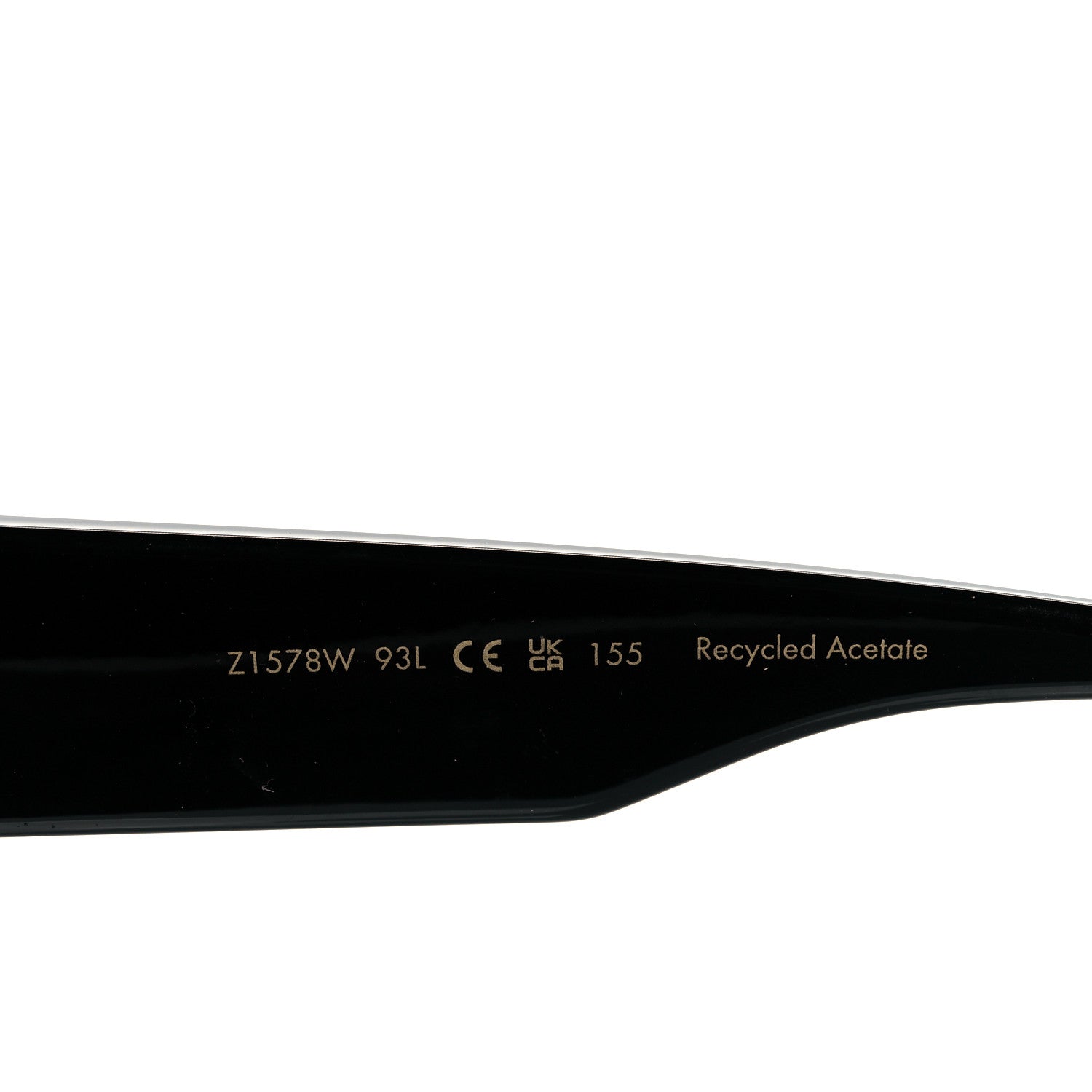 Louis Vuitton Acetate Swarovski Crystal Cyclone Sunglasses Z1578W Black 6 of 7