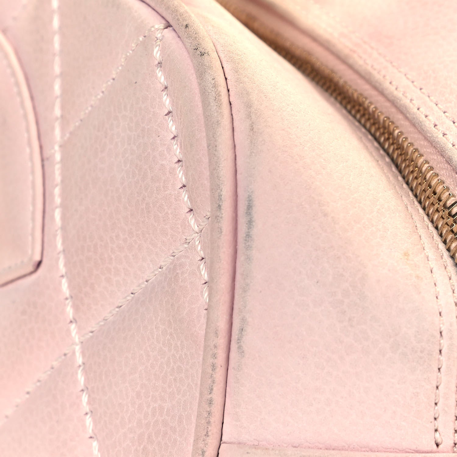 Chanel Caviar Quilted Small Bowler Tassel Pink 14 of 16