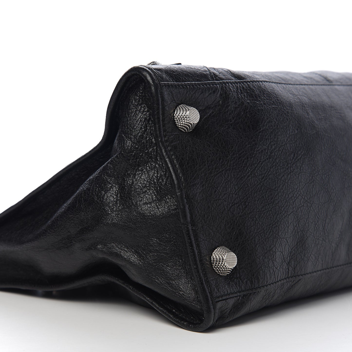 Agneau Giant 21 Silver Hardware Work Black