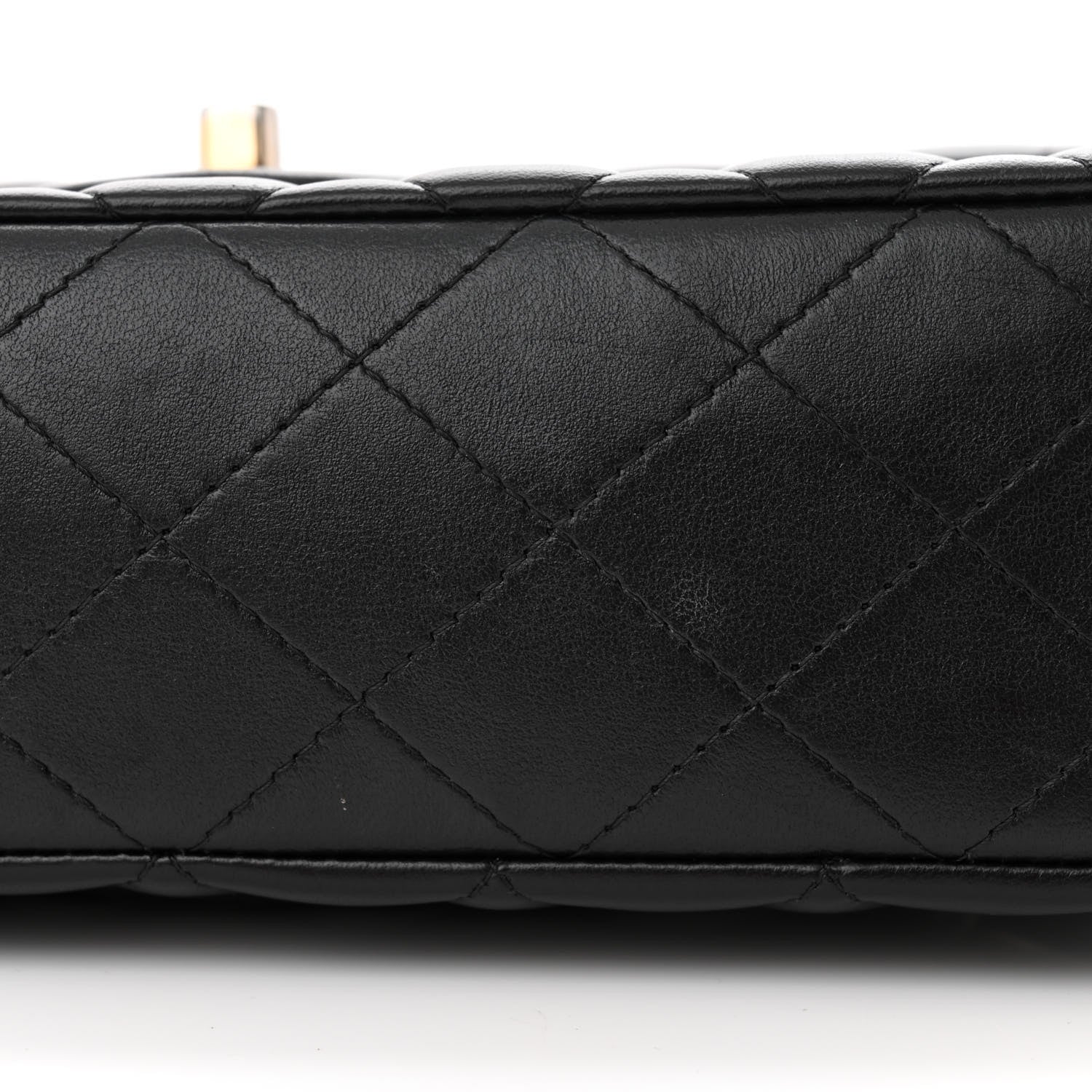 Chanel Lambskin Quilted Small Double Flap Black 15 of 15