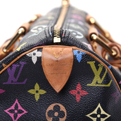 Louis Vuitton Monogram Multicolor Speedy 30 Black 8 of 24