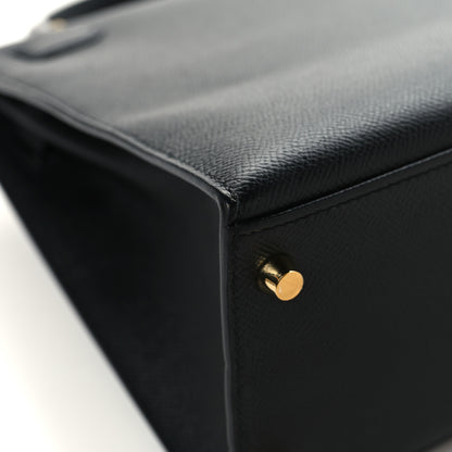 Hermes Epsom Kelly Sellier 28 Black Black 11 of 13