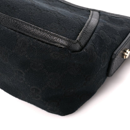 Gucci Monogram D Ring Abbey Pochette Black 11 of 11