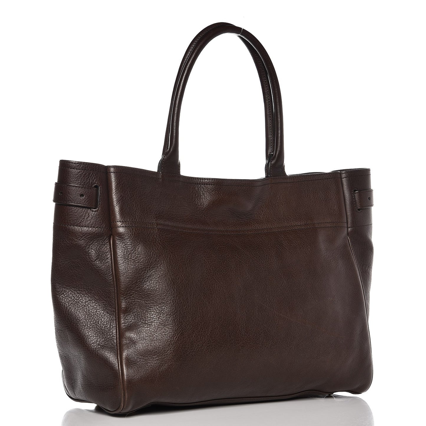 Natural Leather Bayswater Tote Chocolate