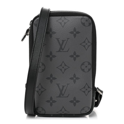 Louis Vuitton Monogram Eclipse Reverse Double Phone Pouch 1 of 11