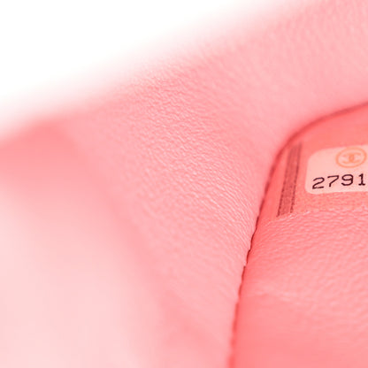 Chanel Lambskin Quilted Mini Rectangular Flap Pink 7 of 10