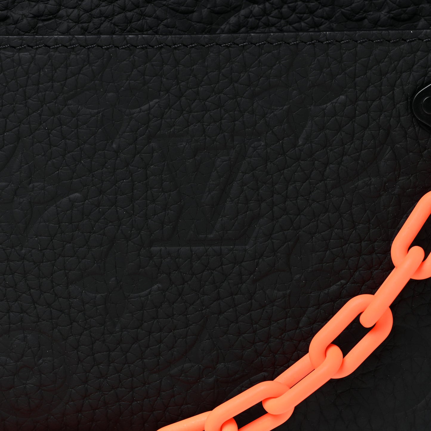 Taurillon Monogram Uniformes Solar Ray Soft Pochette Volga Belt Bag Black