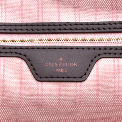Louis Vuitton Damier Ebene Neo Neverfull MM Rose Ballerine 6 of 10