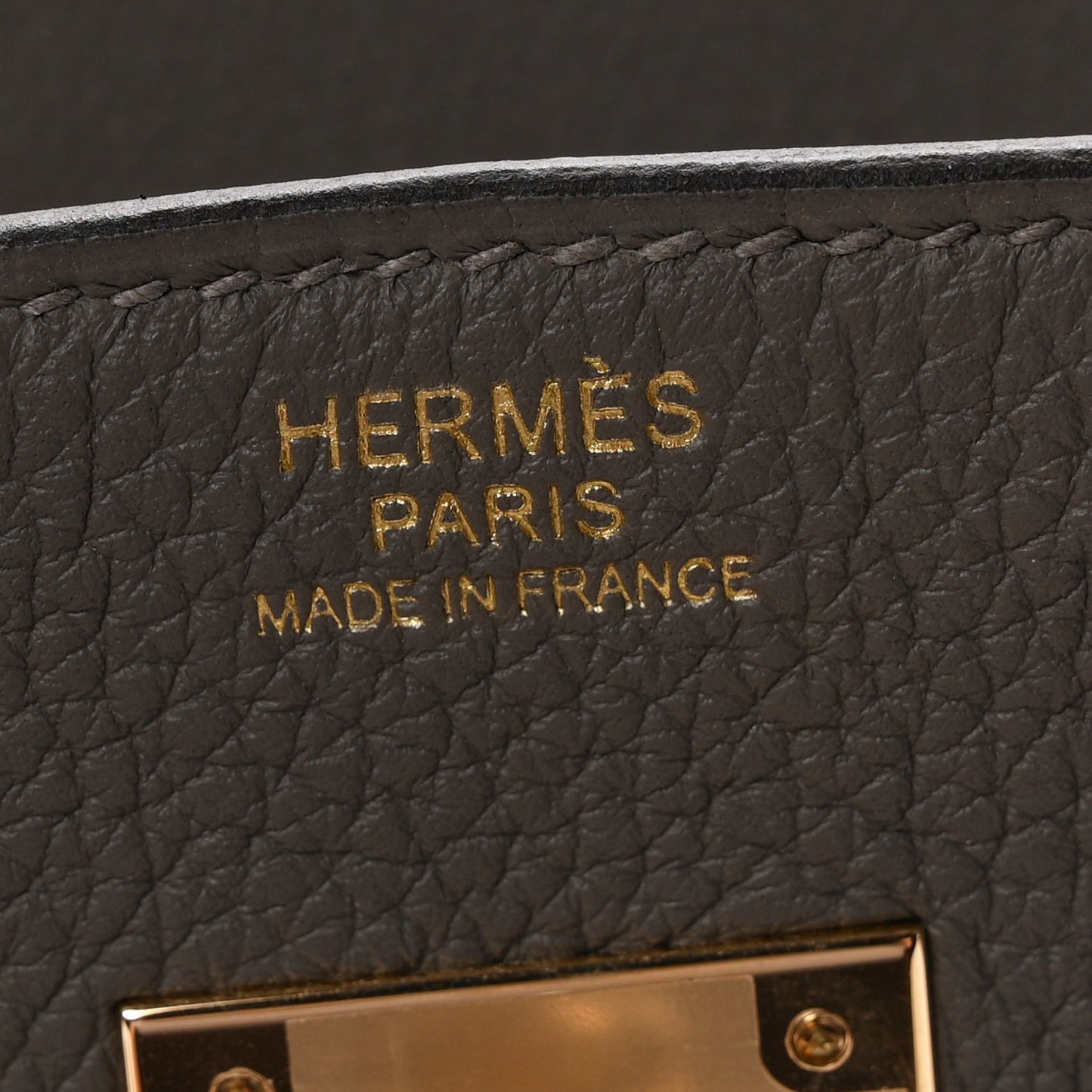 Togo Birkin 30 Gris Meyer