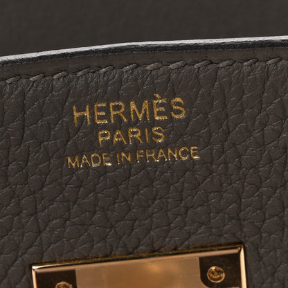 Hermes Togo Birkin 30 Gris Meyer 6 of 11