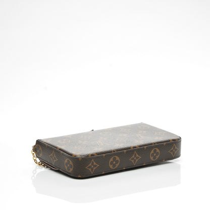Louis Vuitton Monogram Lovely Birds Pochette Felicie Chain Wallet 4 of 7