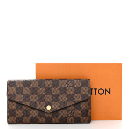 Louis Vuitton Damier Ebene Sarah Wallet NM 10 of 10