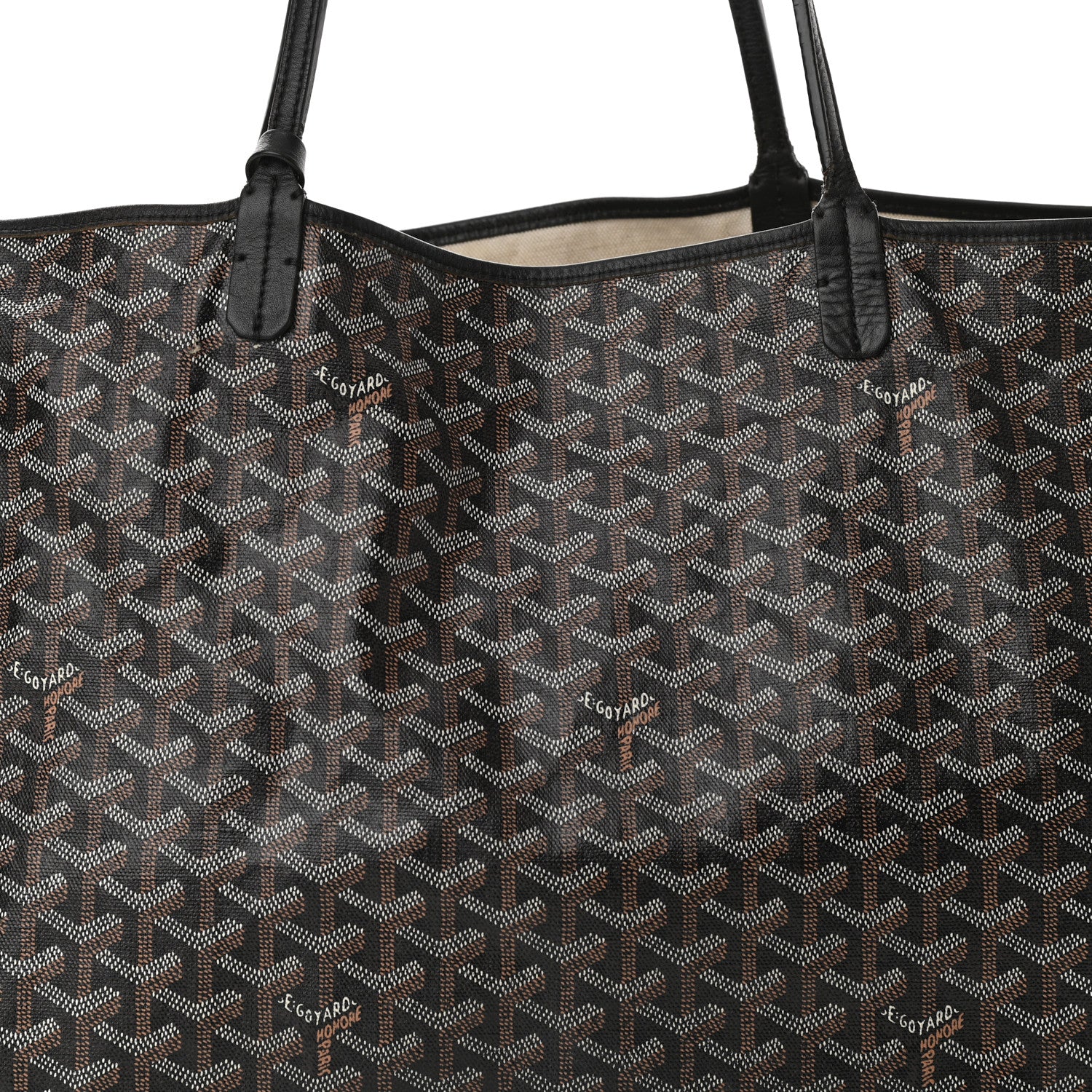 Goyard Goyardine Saint Louis GM Black 9 of 17