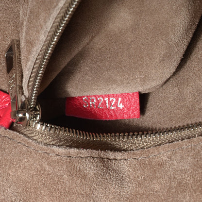 Louis Vuitton Veau Cachemire Soft Lockit MM Framboise 6 of 8