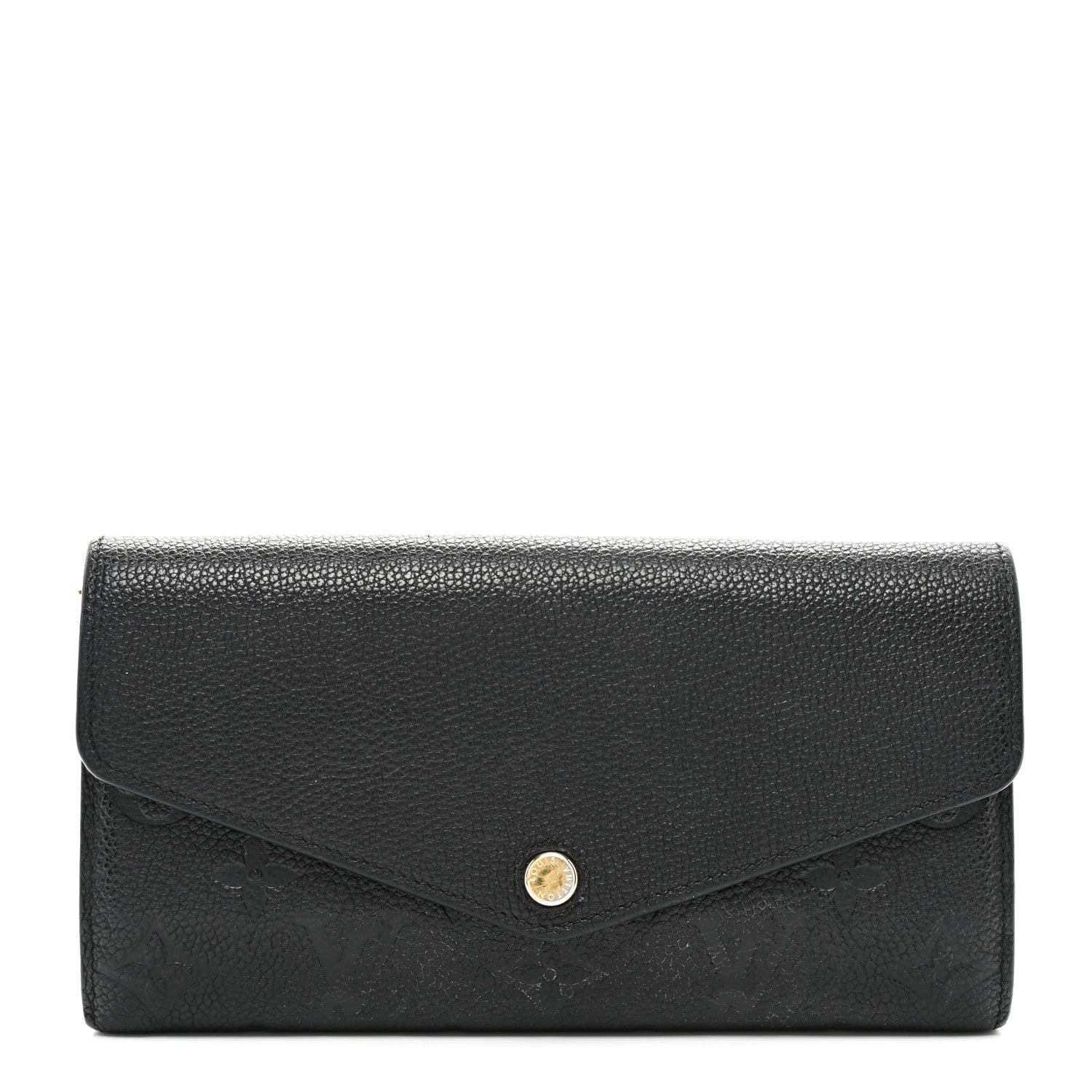 Louis Vuitton Empreinte Sarah Wallet NM Black 1 of 7