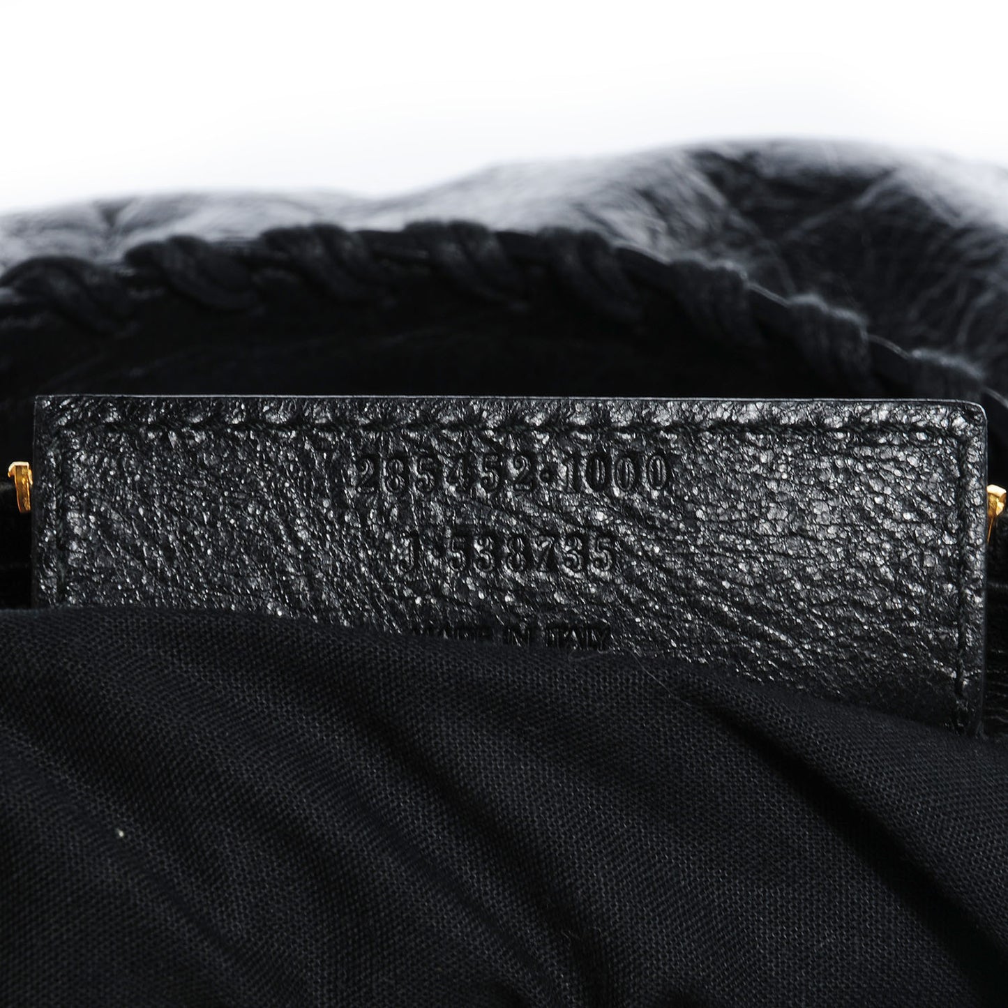 Agneau Giant 12 Gold Hardware Weekender Black