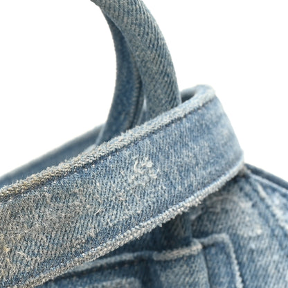 Givenchy Denim Mini Lock Antigona Shoulder Bag Blue 10 of 10