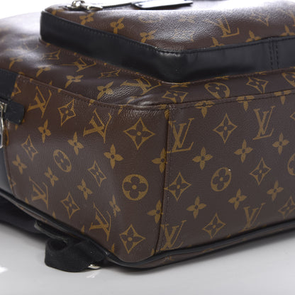 Louis Vuitton Monogram Macassar Josh Backpack 6 of 10
