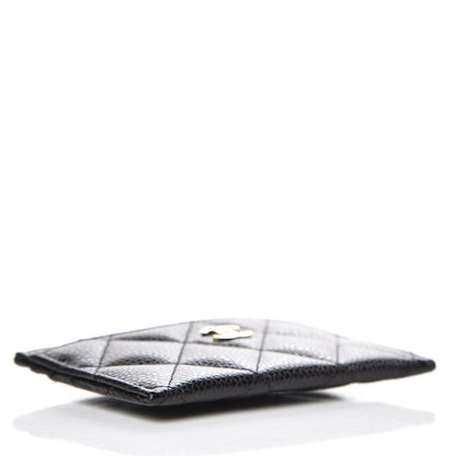 Chanel Caviar Quilted Card Holder Black 4 of 9