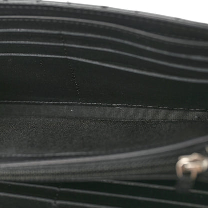 Chanel Patent Quilted Large Brilliant Flap Wallet Black 5 of 9