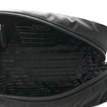 Prada Re-Nylon Saffiano Pouch Wristlet Black 5 of 7