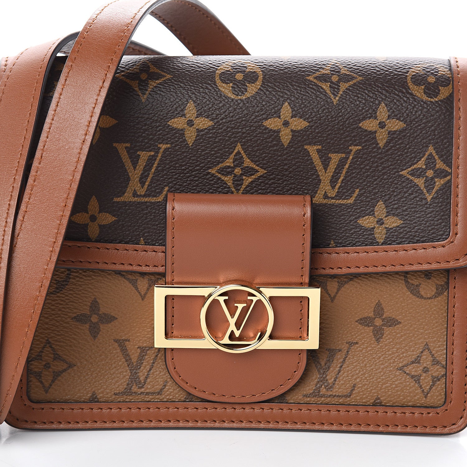 Louis Vuitton Reverse Monogram Dauphine Mini 6 of 8