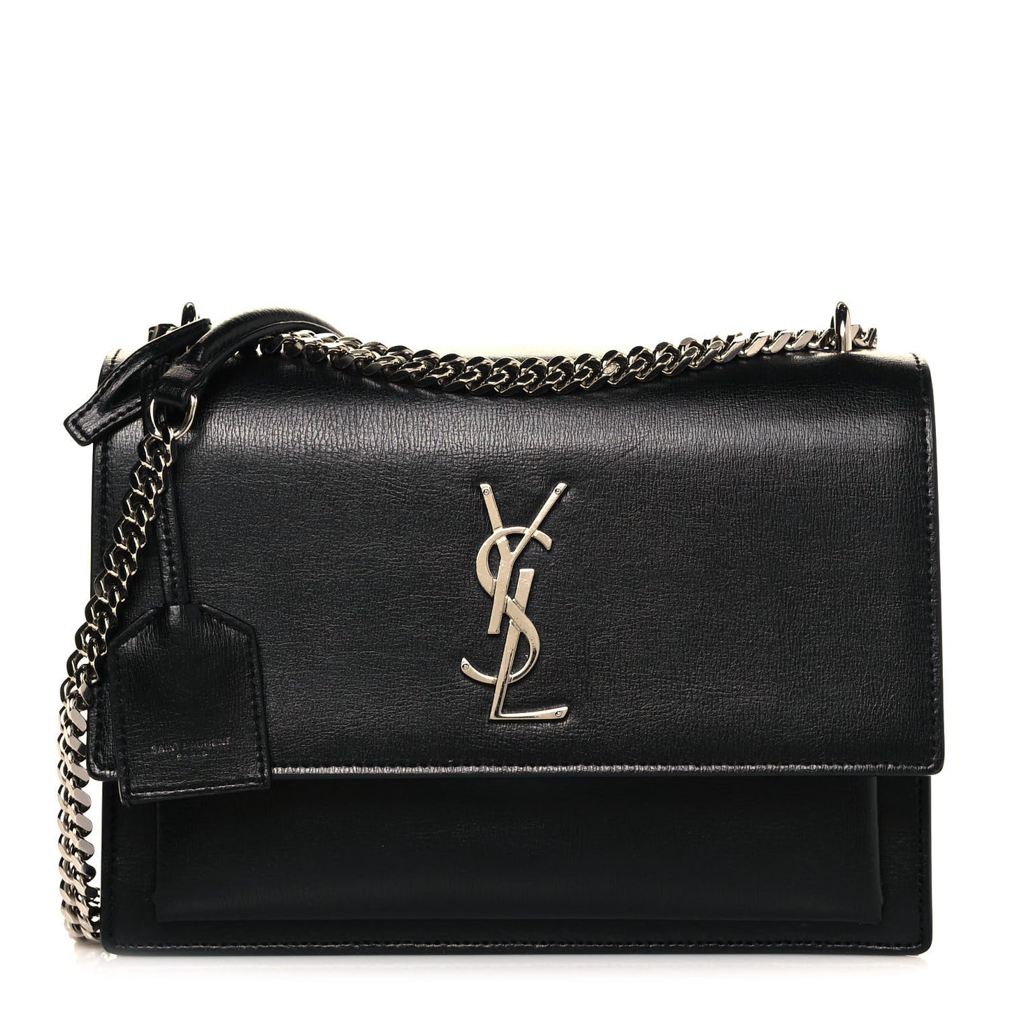 Calfskin Medium Monogram Sunset Black