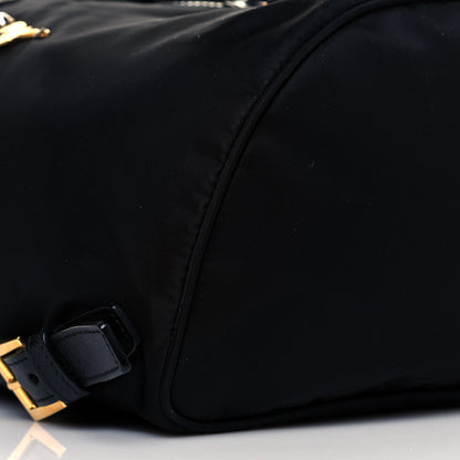Prada Tessuto Nylon Robot Backpack Black Multicolor 9 of 10