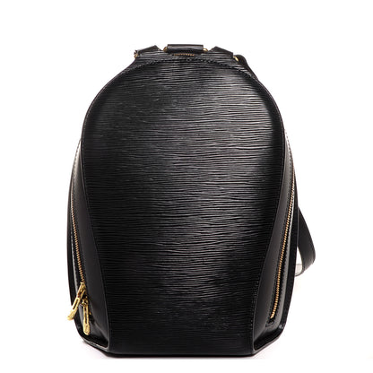 Louis Vuitton Epi Mabillon Backpack Black 1 of 8