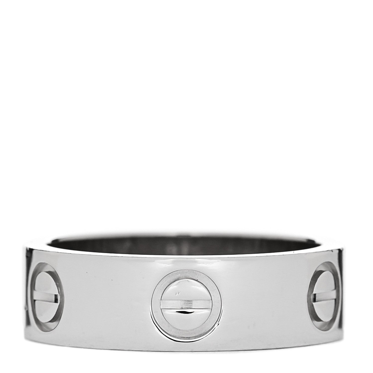 Cartier Platinum 5.5mm LOVE Ring 50 5.25 3 of 7