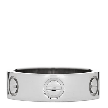 Cartier Platinum 5.5mm LOVE Ring 50 5.25 3 of 7