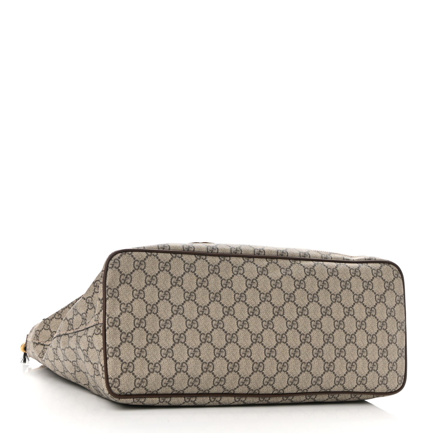 Soft GG Supreme Monogram Courrier Medium Crossbody Tote Beige New Acero