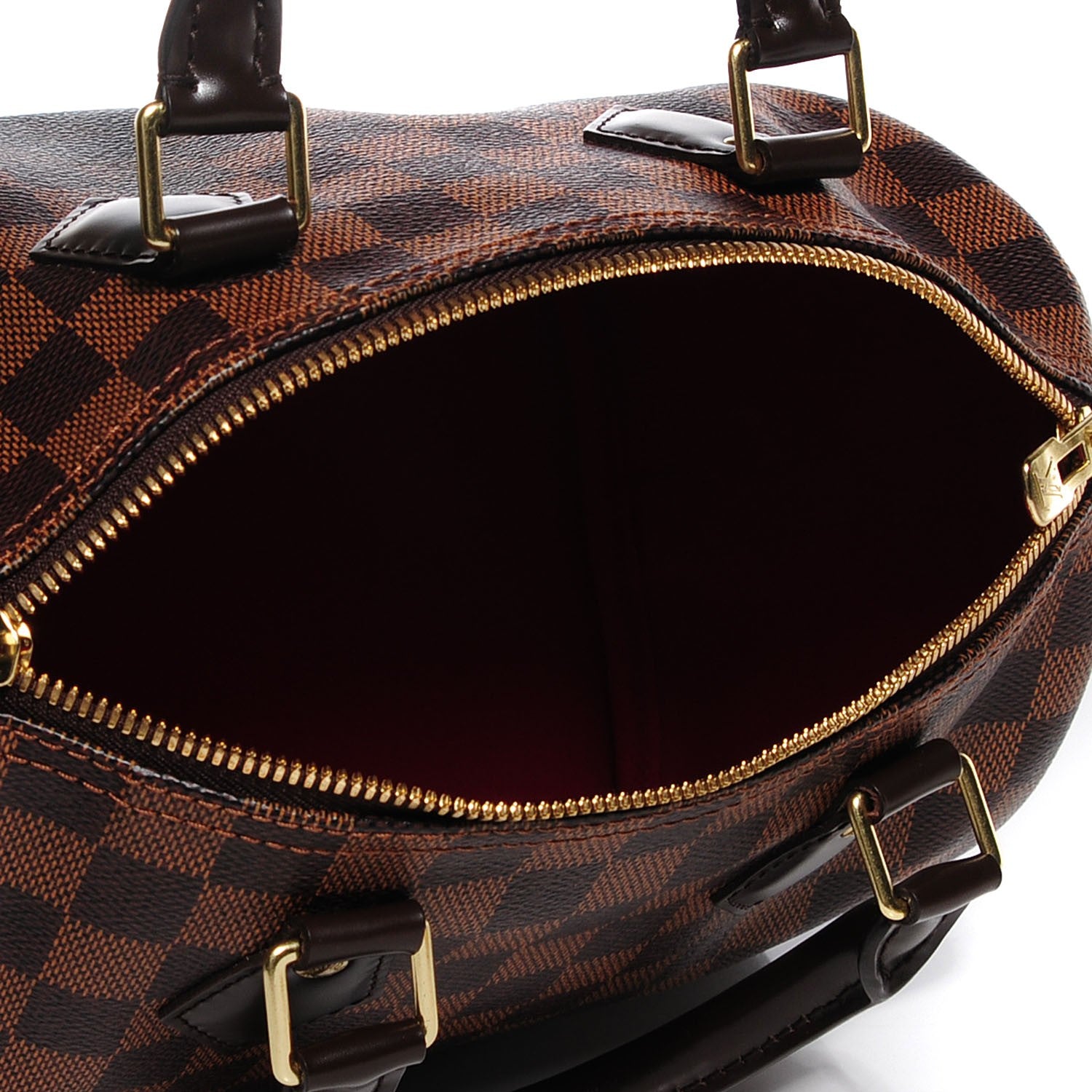 Louis Vuitton Damier Ebene Speedy Bandouliere 25 5 of 7
