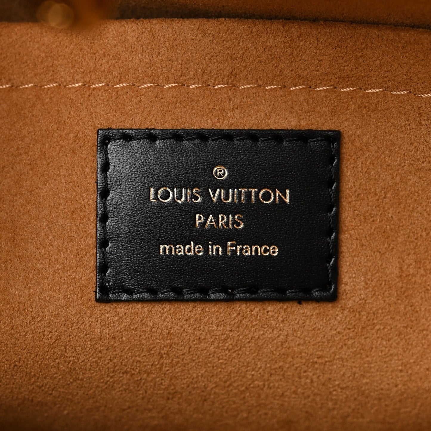 Calfskin Monogram On My Side Black