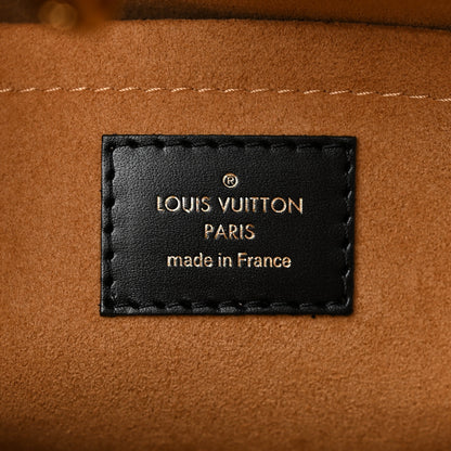 Louis Vuitton Calfskin Monogram On My Side Black 6 of 10