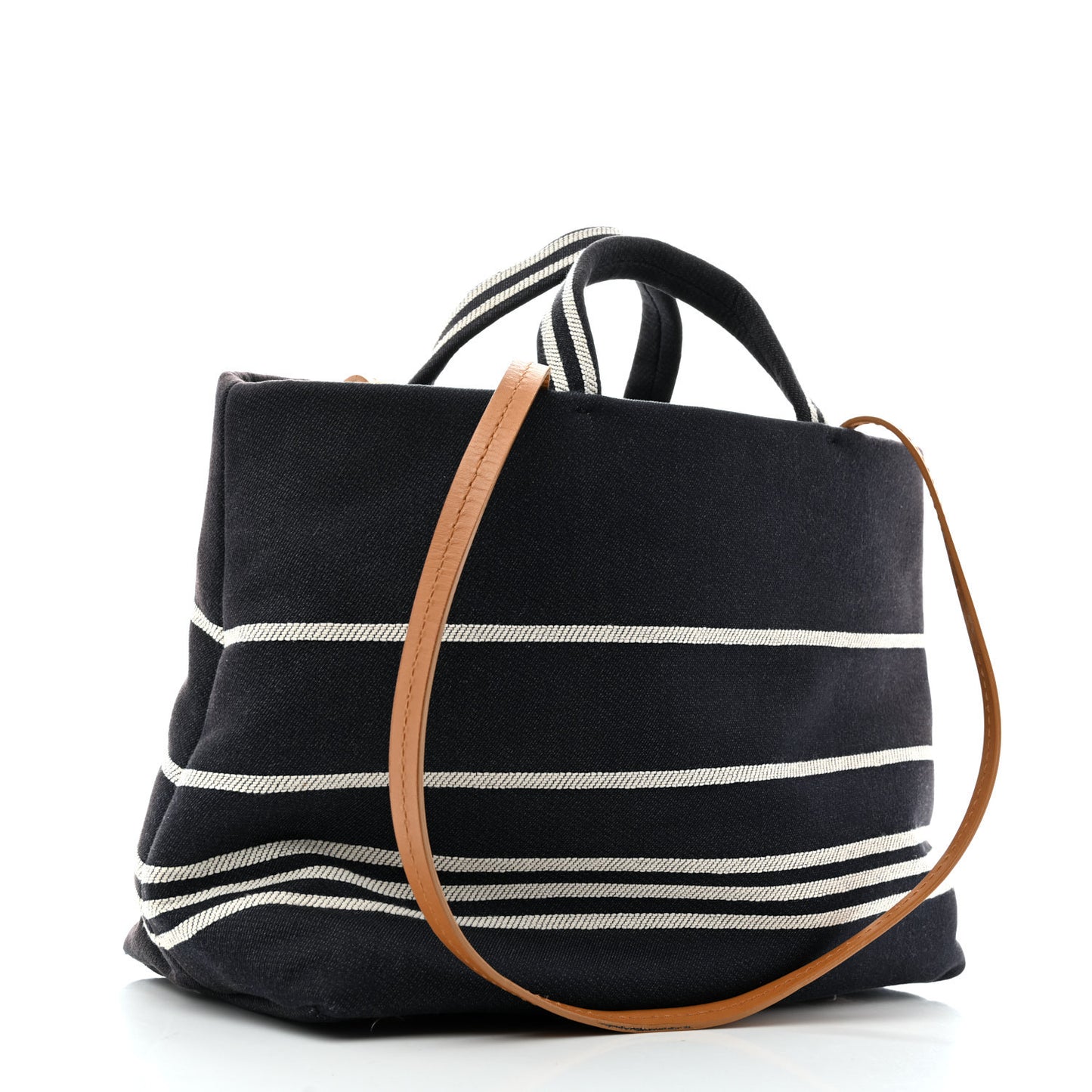 Denim Shopping Tote Blue