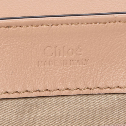 Chloe Calfskin Crocodile Embossed Small C Double Carry Nut 6 of 16