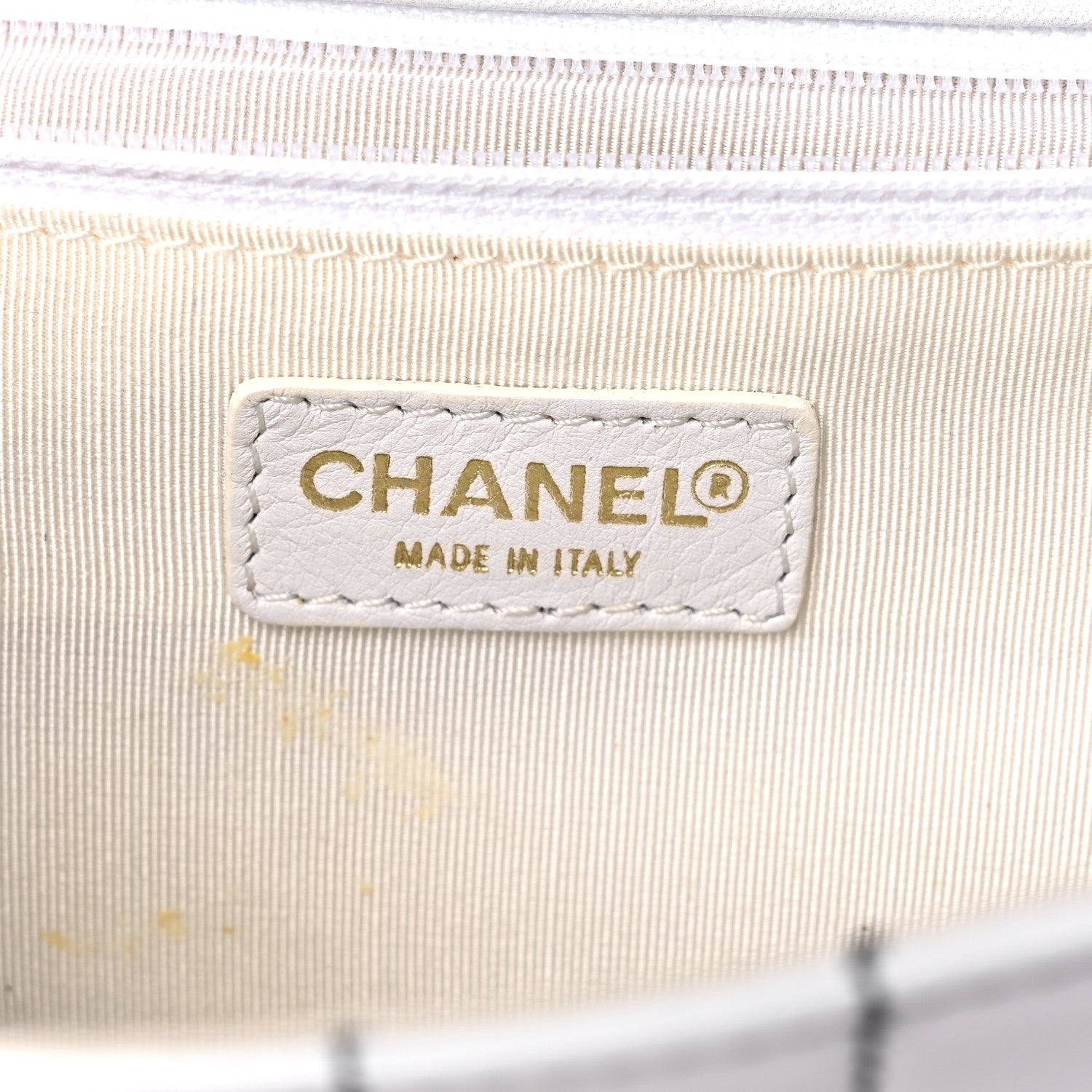 Chanel Lambskin Reissue Chocolate Bar Flap White Black 6 of 30