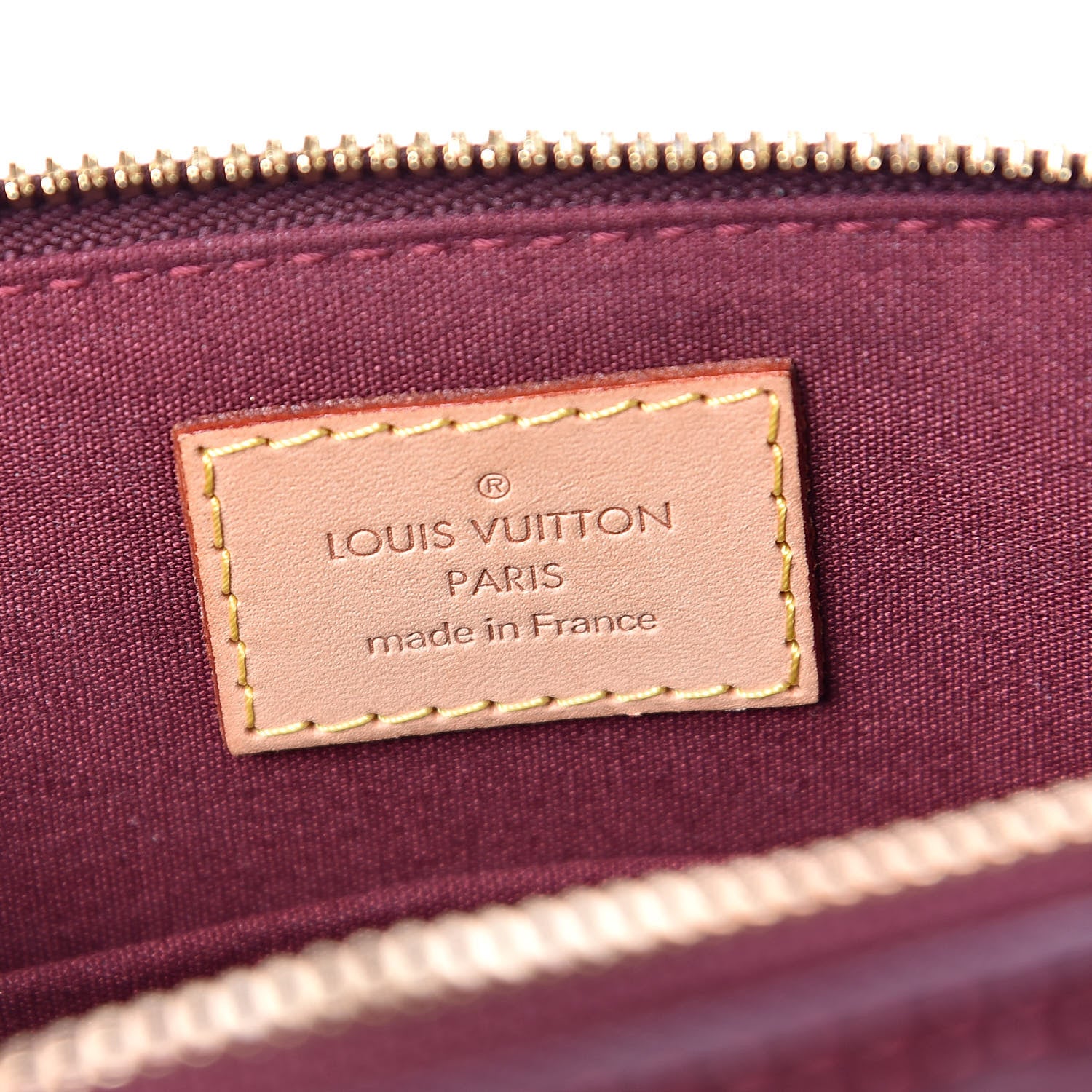 Louis Vuitton Vernis Alma BB Rouge Fauviste 6 of 9