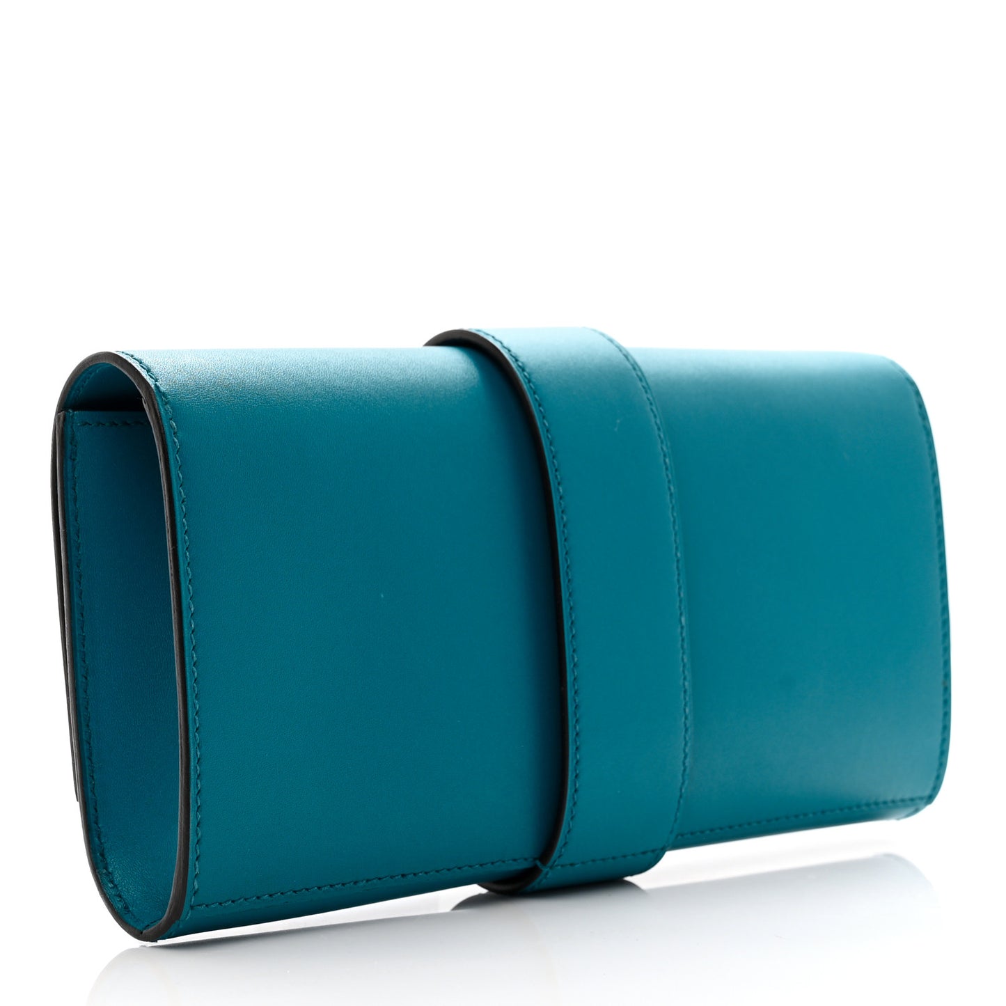 Tadelakt Medor 23 Clutch Bleu Izmir