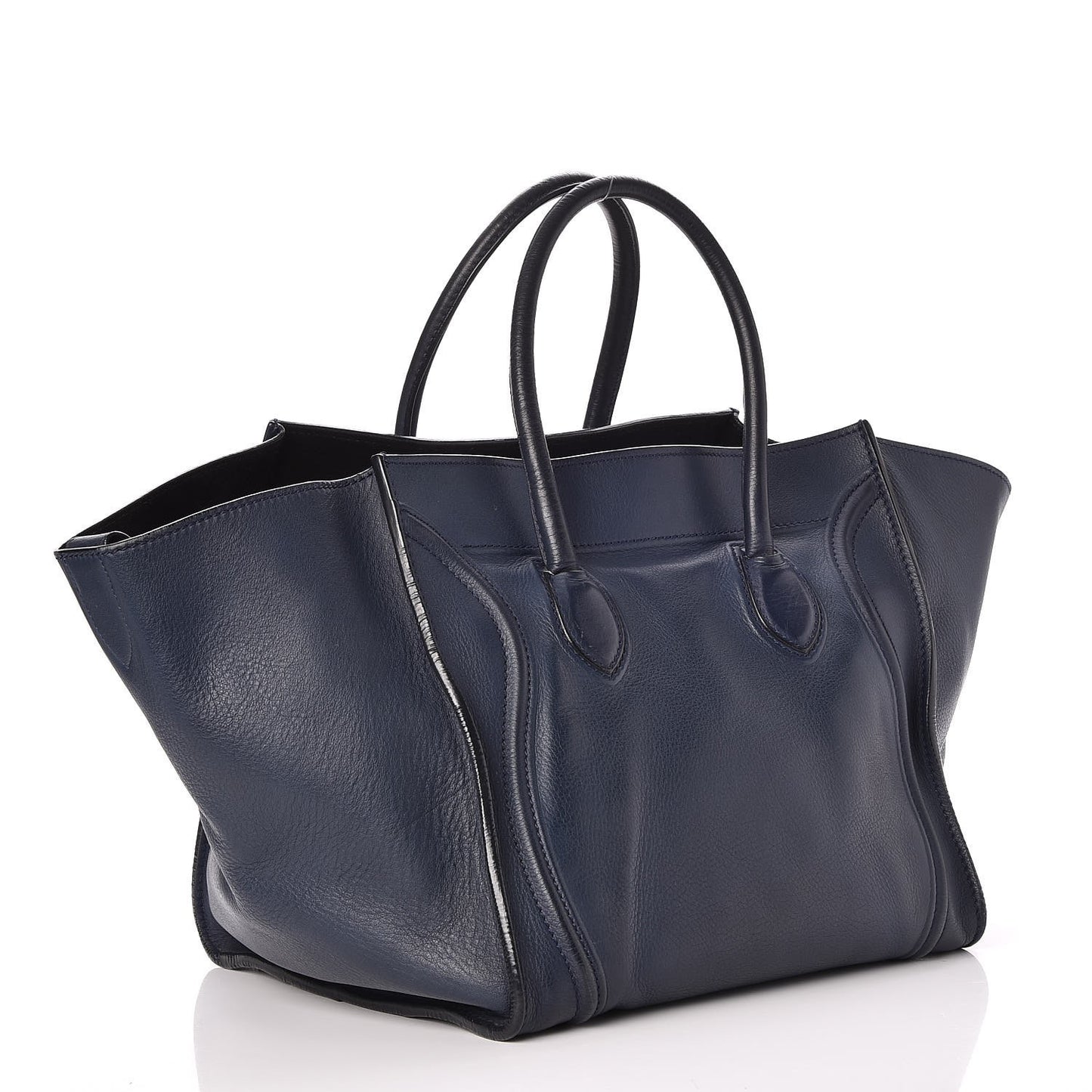 Supple Calfskin Medium Phantom Luggage Midnight