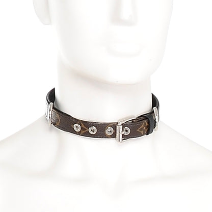 Louis Vuitton Mens Monogram Heartbeat Collar 2 of 9