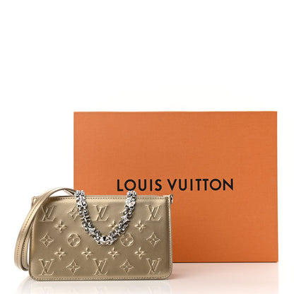 Louis Vuitton Calfskin Debossed Monogram Lexington Pochette Light Gold 10 of 10