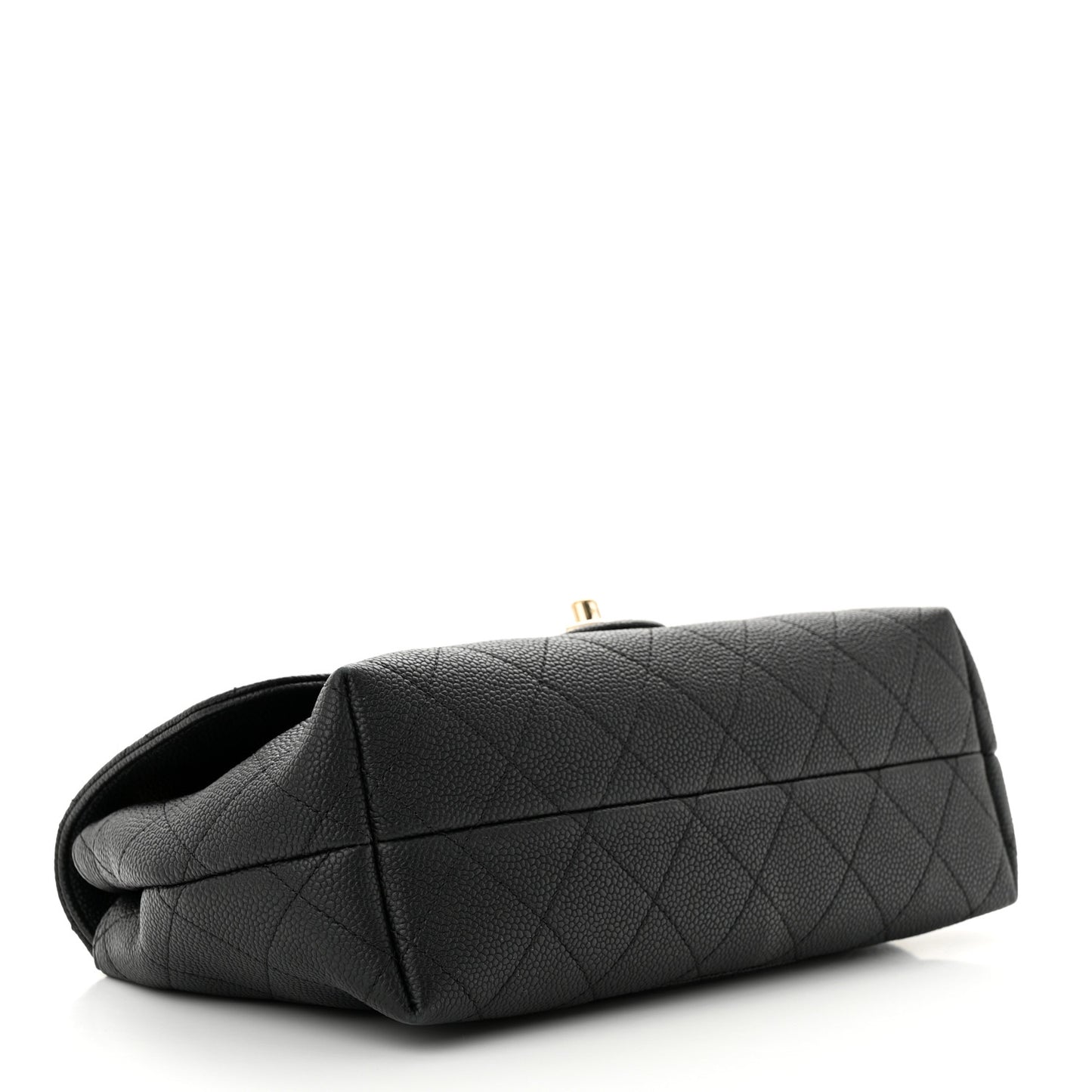 Caviar Quilted City Walk Flap Black