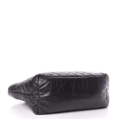 Chanel Lambskin Quilted Large Coco Cocoon Tote Black 4 of 10