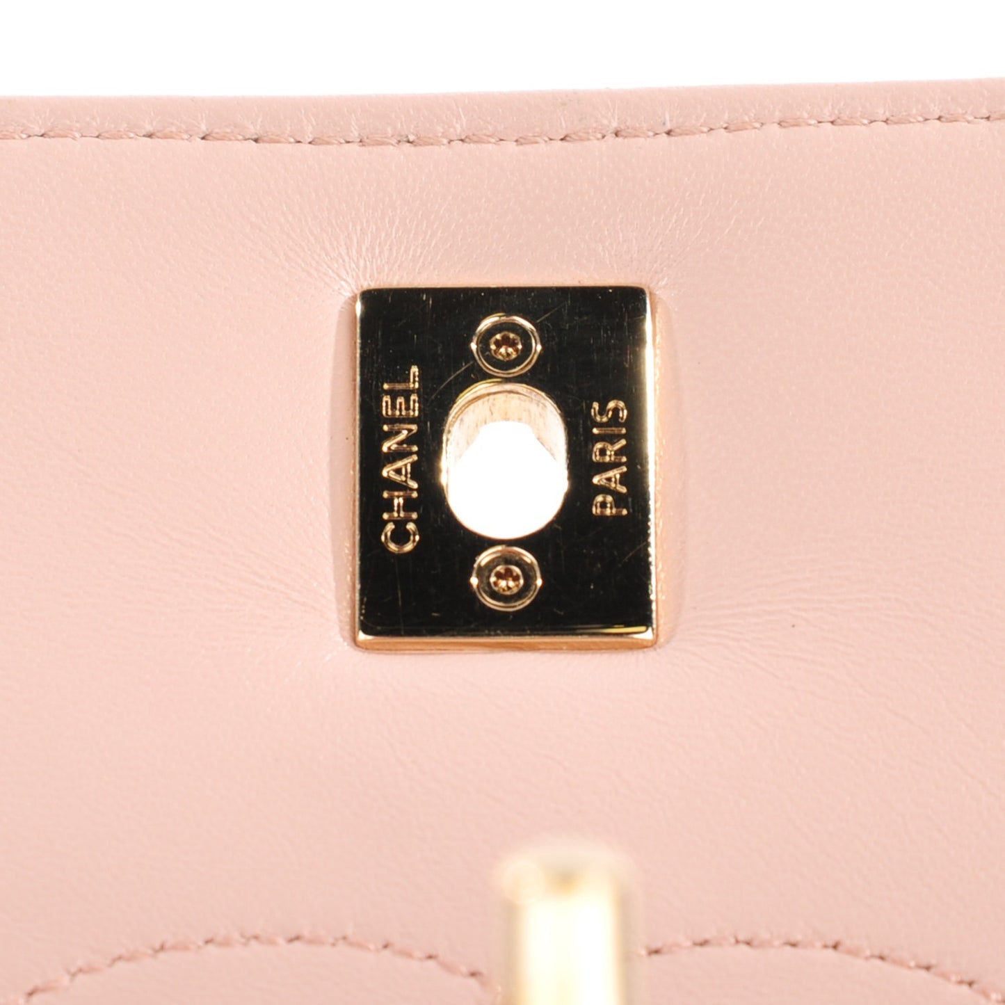 Lambskin Quilted Trendy CC Flap Pink