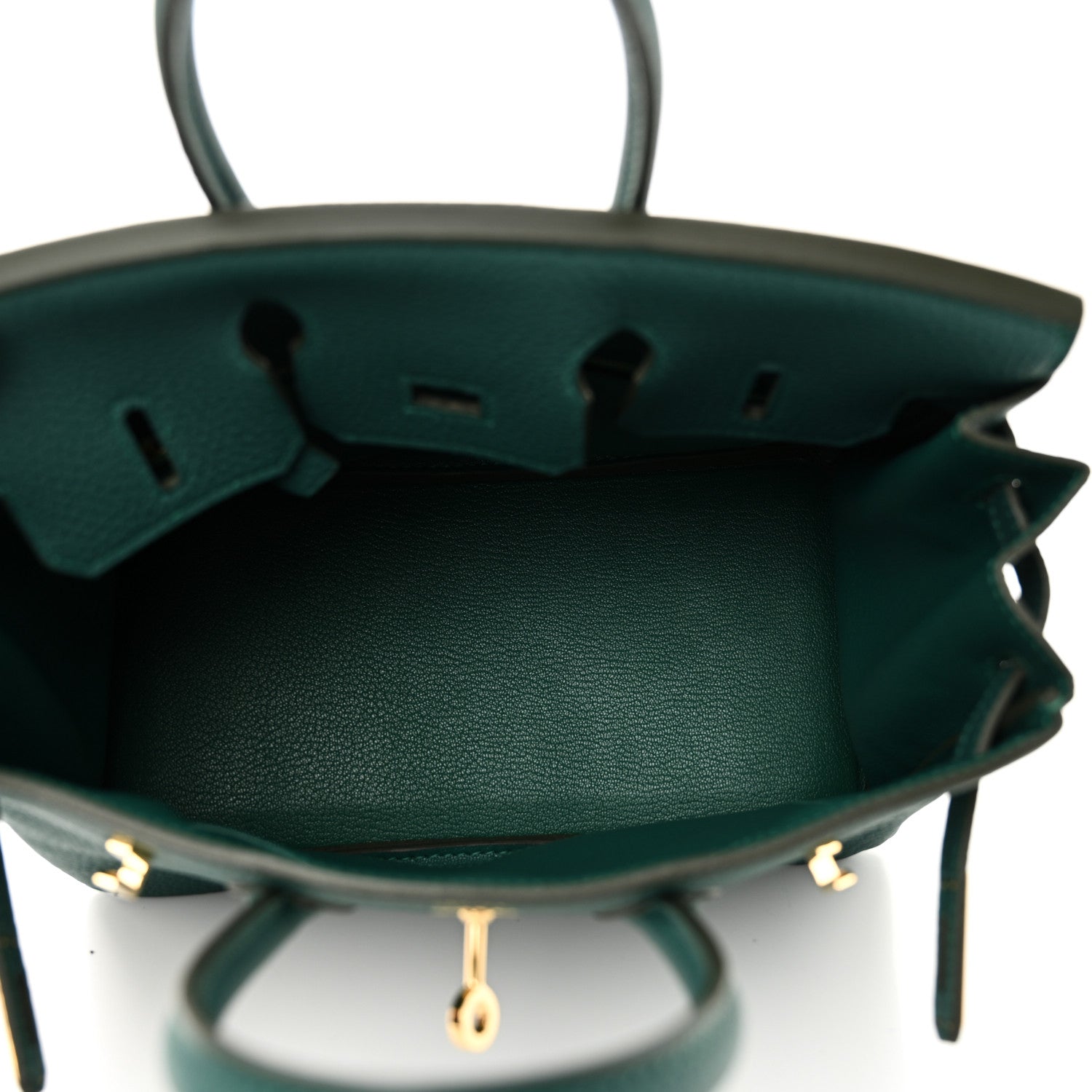 Hermes Togo Birkin 25 Malachite 5 of 10