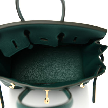 Hermes Togo Birkin 25 Malachite 5 of 10